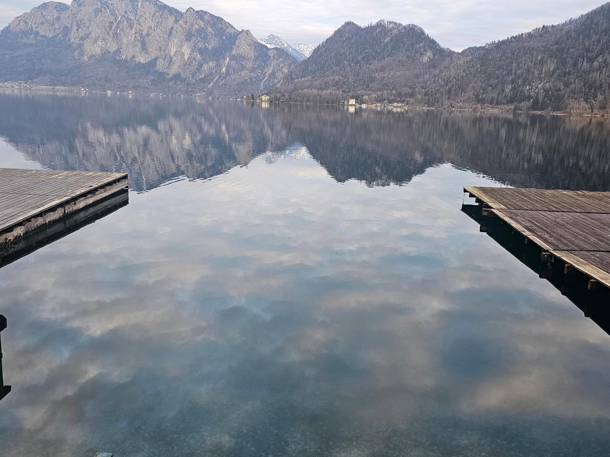 Ferienwohnung Attersee 스테인바크 암 아터시 외부 사진